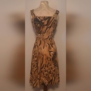 Zooni Leopard Print Dress